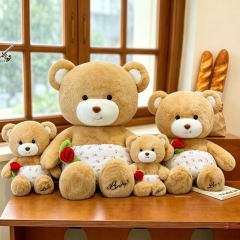4 Sizes Teddy Bear Cartoon Anime Plush Toy Doll