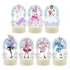 14 Styles That Time I Got Reincarnated as a Slime Cartoon Anime Acrylic Nightlight(16 Colors Remote Control)