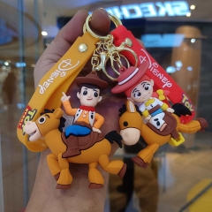 15 Styles Toy Story Cartoon Anime PVC Figures Keychain