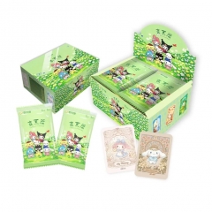 Sanrio Cartoon Anime Card Packs Booster Pack Paper Cards