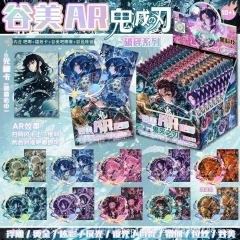 Demon Slayer: Kimetsu no Yaiba Cartoon Pin Anime Card Packs Booster Pack Paper Cards