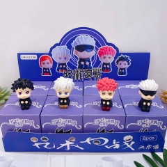 8PCS/SET Jujutsu Kaisen Cartoon Surprise Blind Box Anime PVC Figures