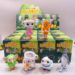 12PCS/SET Italian Brainrot Cartoon Surprise Blind Box Anime PVC Figures
