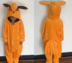 Naruto Cartoon Cosplay Warm Winter Anime Flannel Pajamas