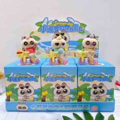 6PCS/SET The Legend of Luoxiaohei Cartoon Surprise Blind Box Anime PVC Figures
