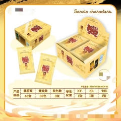 Sanrio Cartoon Anime Card Packs Booster Pack Paper Cards