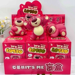6PCS/SET Lots-o'-Huggin' Bear Cartoon Surprise Blind Box Anime PVC Figures