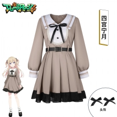 四宫宁月cos服 ）BanG Dream四宫宁月cos服键盘手同款JK套装漫展拍照服饰二次元C服