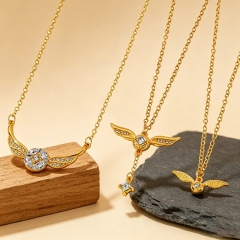 3 Styles Harry Potter Cartoon Anime Alloy Necklace