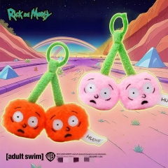 10cm 2 Styles Authentic Rick and Morty Cartoon Anime Plush Toy Pendant