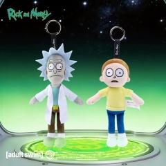 19cm 2 Styles Authentic Rick and Morty Cartoon Anime Plush Toy Doll