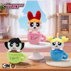12cm 3 Styles Authentic The Powerpuff Girls Cartoon Anime Plush Toy Pendant