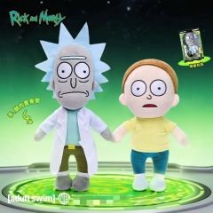 2 Styles Authentic Rick and Morty Cartoon Anime Plush Toy Doll