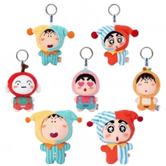 7 Styles Authentic Crayon Shin-chan Cartoon Anime Plush Toy Pendant