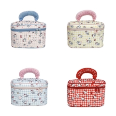 4 Styles Sanrio Hello Kitty Cartoon Anime Cosmetic Bag