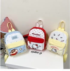 3 Styles Sanrio Hello Kitty Crayon Shin-chan Cartoon Anime Backpack Bag