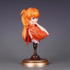（Opp Bag）23cm GK EVA/Neon Genesis Evangelion Asuka Langley Soryu Half Body Bust Anime PVC Figure