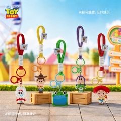5 Styles Authentic Disney Cartoon Anime Toy Keychain