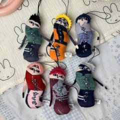 10cm 6 Styles Naruto Cartoon Anime Plush Toy Pendant