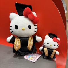 2 Styles Hello Kitty Cartoon Anime Plush Toy Pendant
