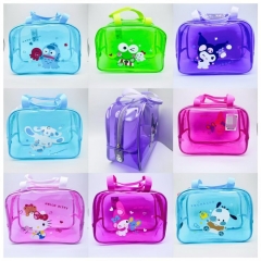 32.5*24*13.5cm 7 Styles Sanrio Kuromi Cartoon PU Anime Handbag Bag