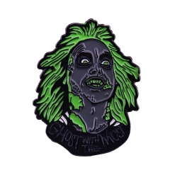 Beetlejuice Cartoon Anime Pin Brooch Badge