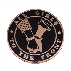 Feminism Cartoon Anime Pin Brooch Badge