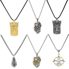 7 Styles Warhammer 40K Cartoon Anime Alloy Necklace