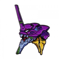 狂暴的初号机EVA-01胸针动漫新世纪福音战士徽章