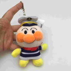 12CM 面包超人毛绒玩具公仔包包挂件卡通玩偶钥匙扣配饰