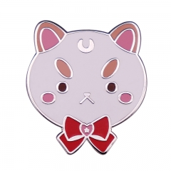 美少女战士弯月与PuppyCat混搭胸针奇幻冒险动画蜂妹与狗狗猫徽章
