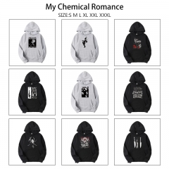 14 Styles My Chemical Romance Cartoon Anime Hooded Hoodie