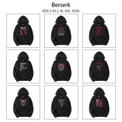 11 Styles Berserk Cartoon Anime Hooded Hoodie