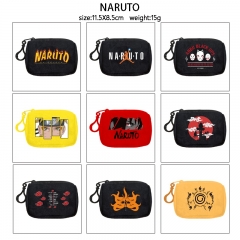 9 Styles Naruto Cartoon Anime Coin Purse