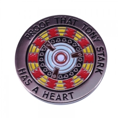 Iron Man Cartoon Anime Pin Brooch Badge
