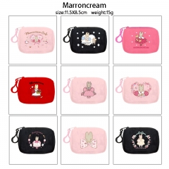 11 Styles Sanrio Marroncream Cartoon Anime Coin Purse