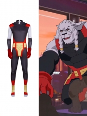 6 Sizes Invincible Thokk Cosplay Anime Costume Set