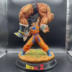43cm Large Size Dragon Ball Z Son Goku Nappa Anime PVC Figure