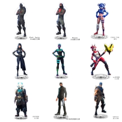 跨境堡垒之夜游戏周边FORTNITE亚克力高清内印立牌非手办公仔