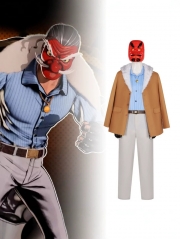 6 Sizes Fatal Fury Cosplay Anime Costume Set