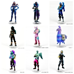跨境堡垒之夜游戏周边FORTNITE亚克力高清内印立牌非手办公仔
