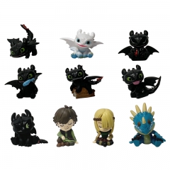 OPP Bag) 2 Styles How to Train Your Dragon Cartoon Anime PVC Figure Toy