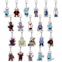 21 Styles Undertale Cartoon Acrylic Anime Keychain