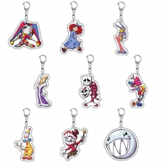 9 Styles The Amazing Digital Circus Cartoon Acrylic Anime Keychain