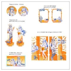 9 Styles Honkai: Star Rail Cartoon Pin Anime Acrylic Brooch