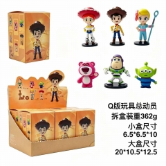 6PCS/SET Toy Story Cartoon Anime PVC Figure Toy