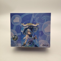 Genshin Impact Cartoon Anime Card Packs Booster Pack Paper Cards