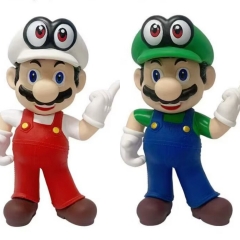3 Styles 24CM Super Mario Bro Cartoon Anime PVC Figure Toy