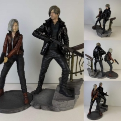 21cm Resident Evil Grace Ashcroft Leon·S·kennedy Cartoon Anime PVC Figure