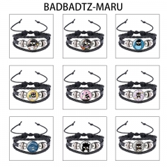 10 Styles Sanrio BADBADTZ-MARU Cartoon Anime Bracelets